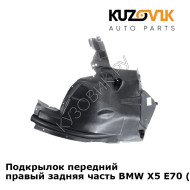 Подкрылок передний правый задняя часть BMW X5 E70 (2007-2013) KUZOVIK