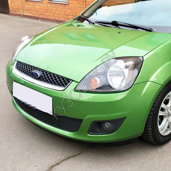 Бампер передний в цвет кузова Ford Fiesta MK5 (2006-2008) рестайлинг