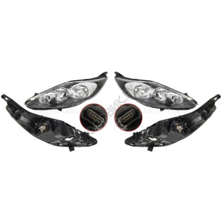 Фары Форд Фиеста Ford Fiesta 6 (2008-) комплект 2 штуки левая и правая TYC высокое качество