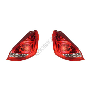 Фонари задние Форд Фиеста Ford Fiesta 6 (2008-) комплект 2 штуки левый и правый SAT высокое качество