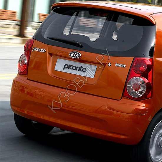 Бампер задний в цвет кузова Kia Picanto 1 (2007-2011) рестайлинг Бампер задний в цвет кузова Kia Picanto 1 (2007-2011) рестайлинг