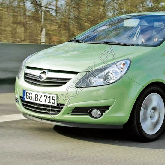 Бампер передний в цвет кузова Opel Corsa D (2006-2010) Бампер передний в цвет кузова Opel Corsa D (2006-2010)