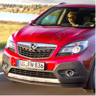 Бампер передний в цвет кузова Opel Mokka (2012-2016) в сборе верхняя и нижняя часть