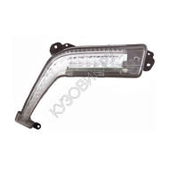 Фонарь габаритный левый в передний бампер с led (светодиоды) Peugeot 308 (2011-) рестайлинг