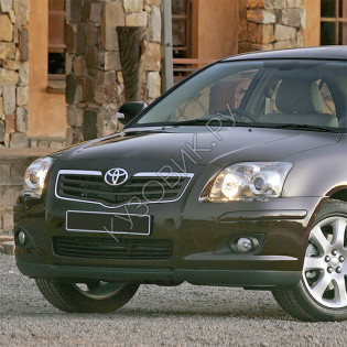 Бампер передний в цвет кузова Toyota Avensis 2 (2006-2009) рестайлинг