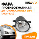 Фара противотуманная правая Toyota Corolla E150 (2006-2012) KUZOVIK