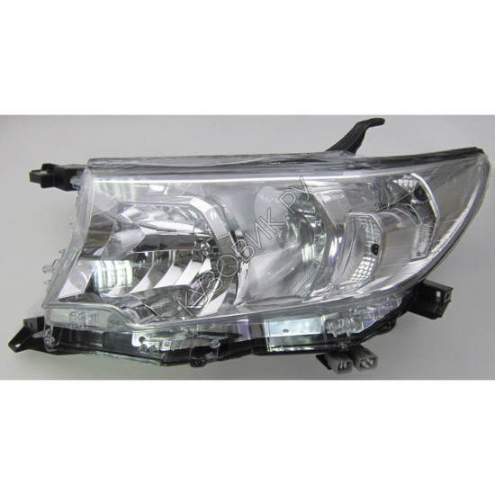 Фара левая под корректор Toyota Land Cruiser Prado 150 (2017-) рестайлинг