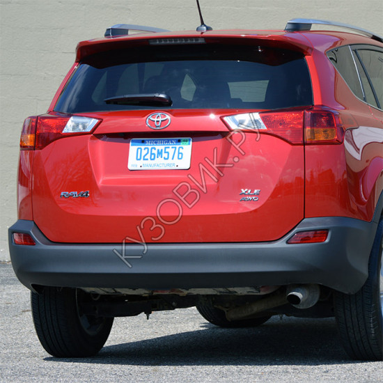 Бампер задний Toyota Rav4 4 СA40 (2013-2015) дорестайлинг