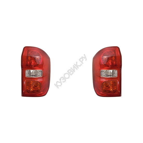 Фонари задние Тойота Рав4 Toyota Rav4 2 XA20 (2004-) комплект 2 штуки левый и правый SAT высокое качество