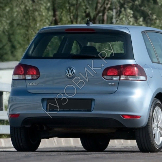 Бампер задний в цвет кузова Volkswagen Golf 6 (2008-2012)